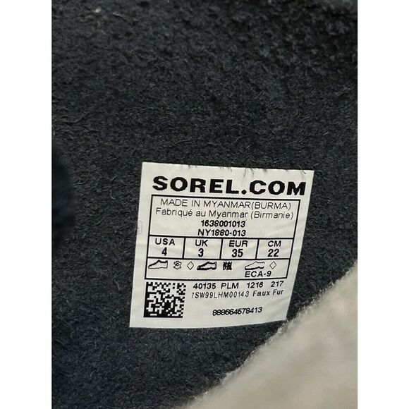 Sorel Yoot Pac TP Winter Boot, Black, Youth Size 4 Male NY1880-013 Waterproof - Picture 8 of 8